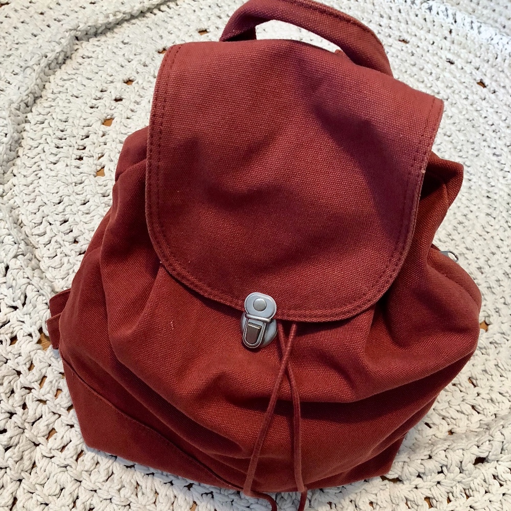 BAGGU Canvas Backpack